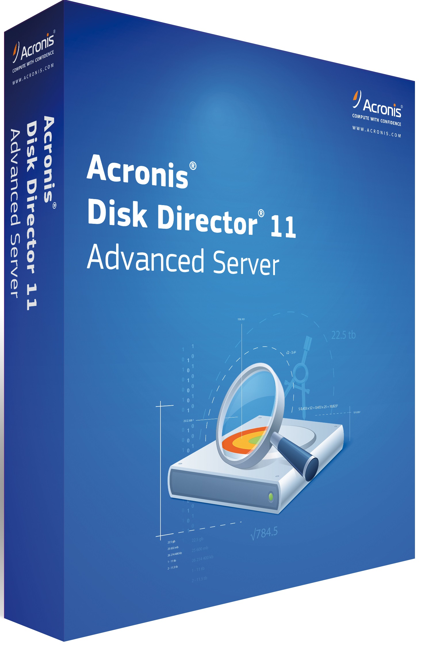 Acronis Disk Director. Acronis Backup 12 Server License incl. Aap ESD.