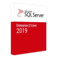 Microsoft SQL Server 2019 Enterprise Core - 2 Core License Pack (Perpetual License)Commercial